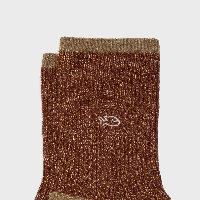 Billybelt Chaussettes En Coton Peigne Vintage Copper - BILLYBELT