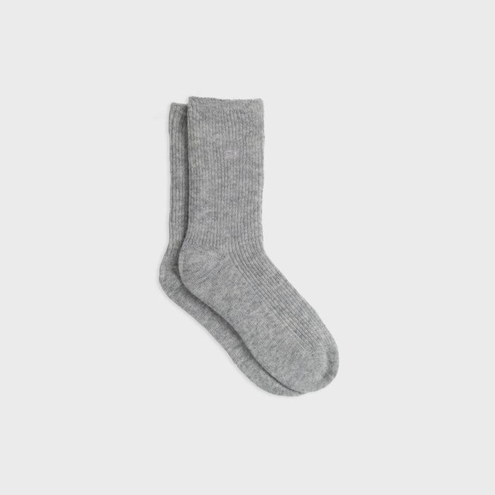 billybelt Chaussettes en laine avec angora gris chine - BILLYBELT billybelt Chaussettes en laine avec angora gris chine - BILLYBELT