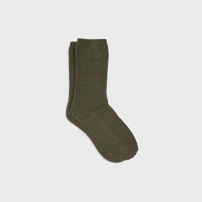 billybelt Chaussettes en laine avec angora kaki - BILLYBELT billybelt Chaussettes en laine avec angora kaki - BILLYBELT