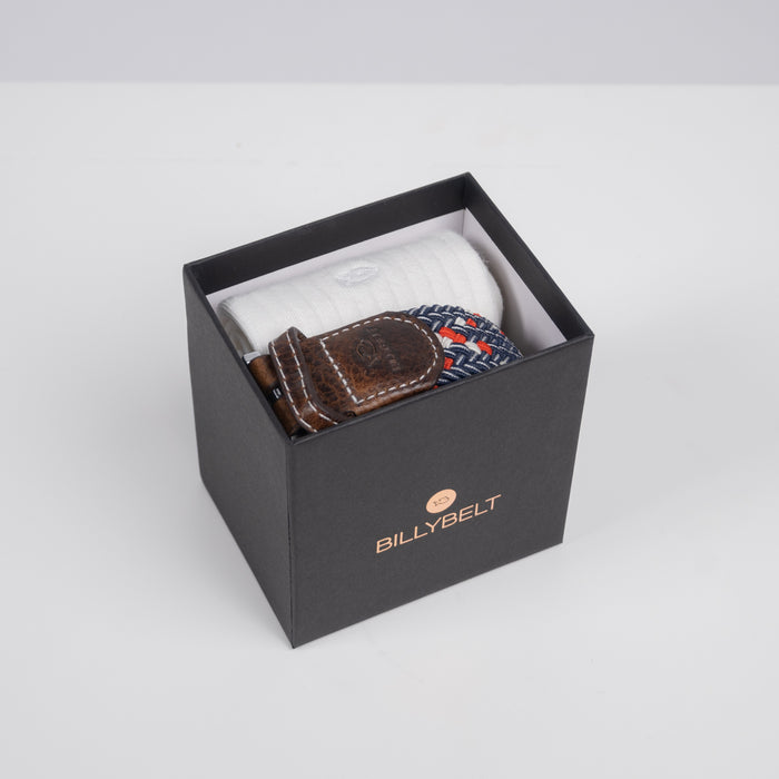 Billybelt Coffret 1 Ceinture Multicolore + 1 Paire De Chaussettes à Bandes