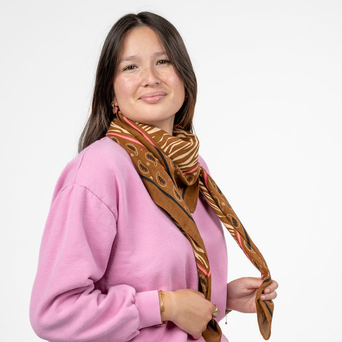 Billybelt Foulard 100% Coton Biologique Ambre - BILLYBELT