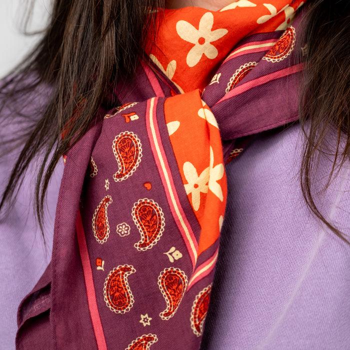 Billybelt Foulard 100% Coton Biologique Célestine - BILLYBELT