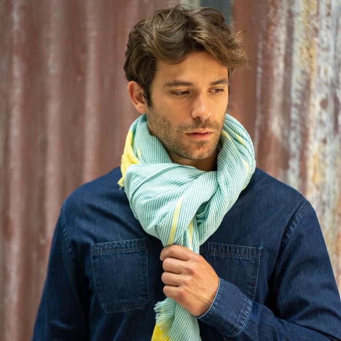 Billybelt Foulard 100% Coton Biologique French Riviera