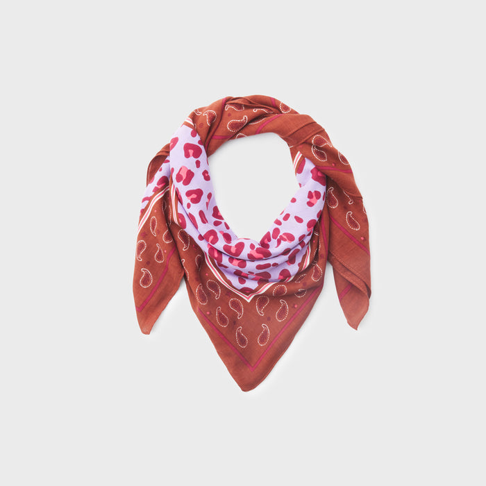 billybelt Foulard 100% coton biologique Suzanne - BILLYBELT
