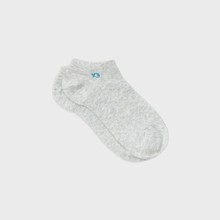 billybelt Socquettes en coton peigné Unies - Gris clair chiné billybelt Socquettes en coton peigné Unies - Gris clair chiné