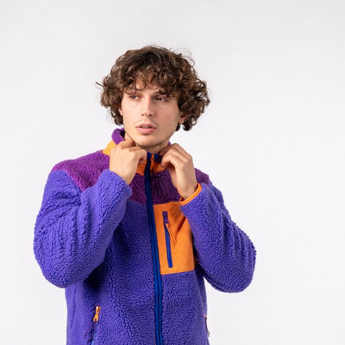 Billybelt Veste En Sherpa Mixte Zippée Bubblegum - BILLYBELT