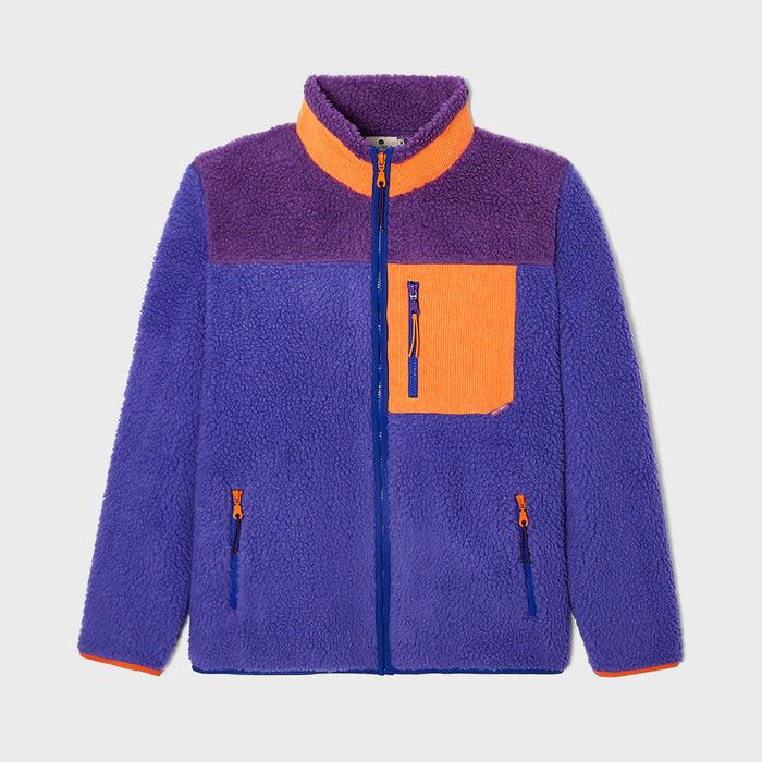 billybelt Veste en sherpa mixte zippée bubblegum - BILLYBELT