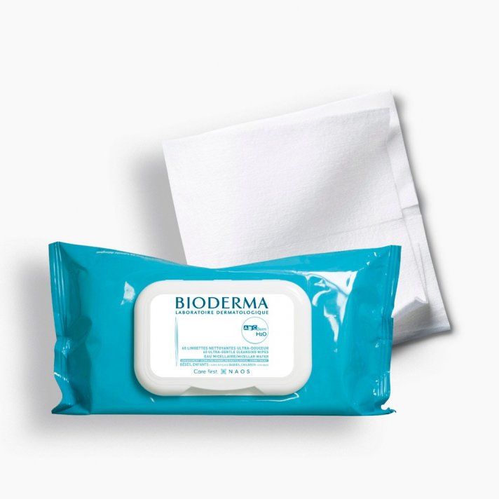 bioderma ABCDerm H2O Lingettes
