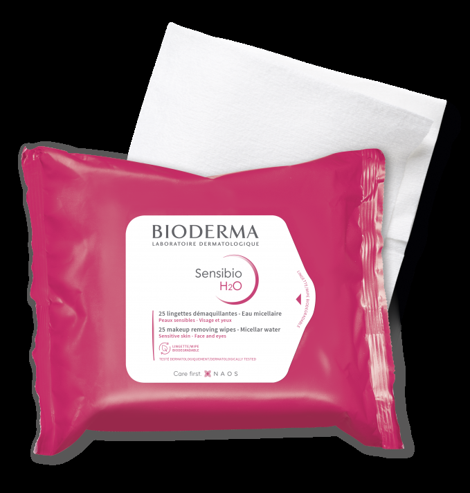 Bioderma Sensibio H2O Lingettes