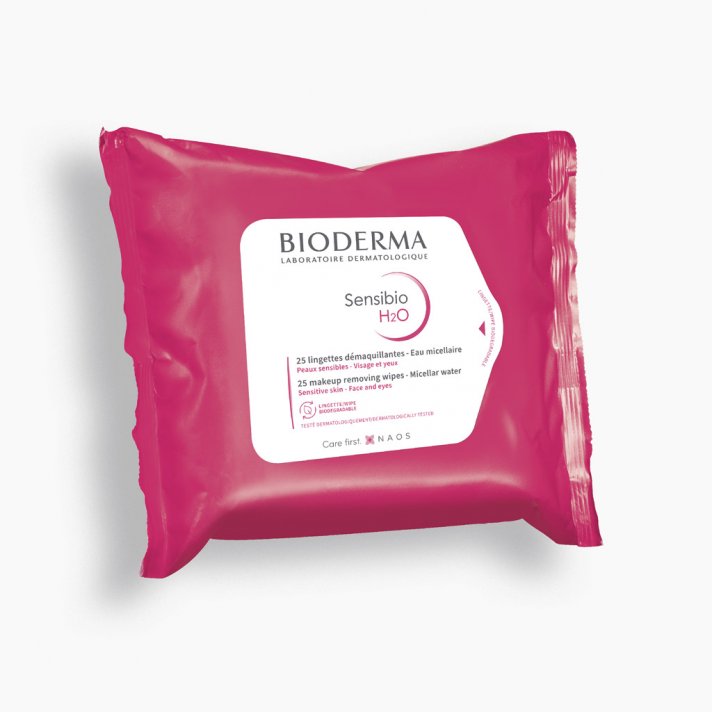 bioderma Sensibio H2O Lingettes