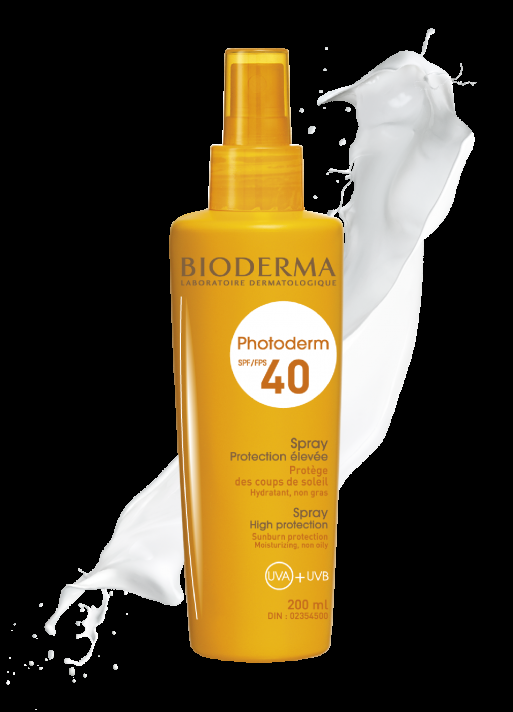 bioderma Photoderm Vaporisateur FPS 40 l Protection solaire élevée pour peaux sensibles