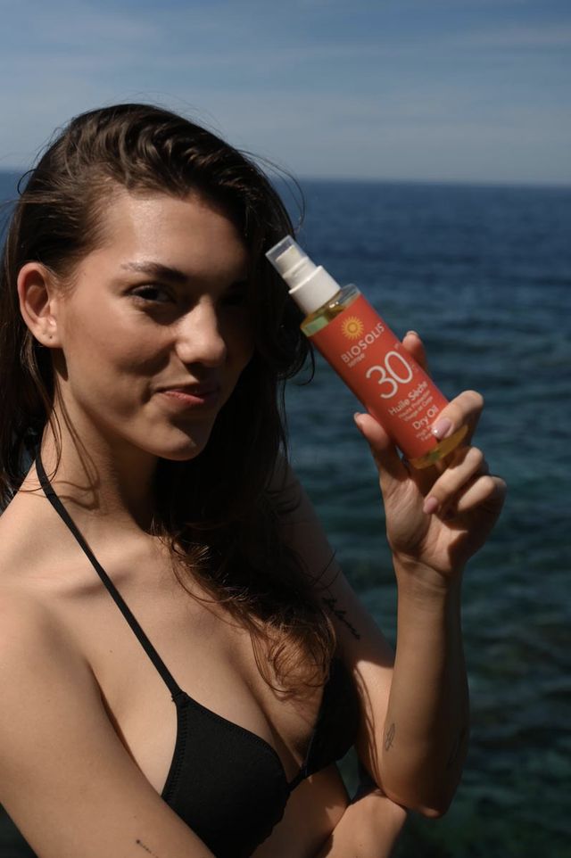 Biosolis Huile Sèche Solaire SPF30