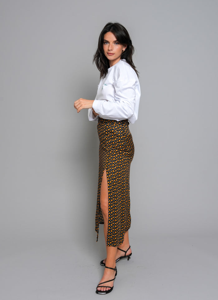 bizance paris JUPE JADE FLOWER