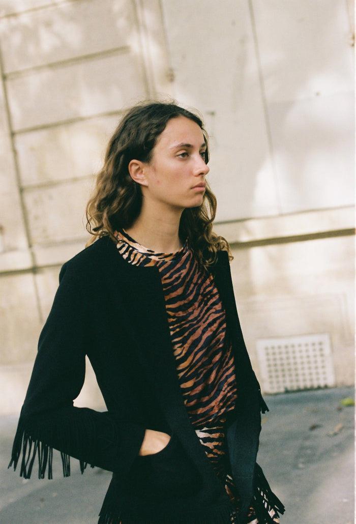 Bizance Paris VESTE VIOLETTE