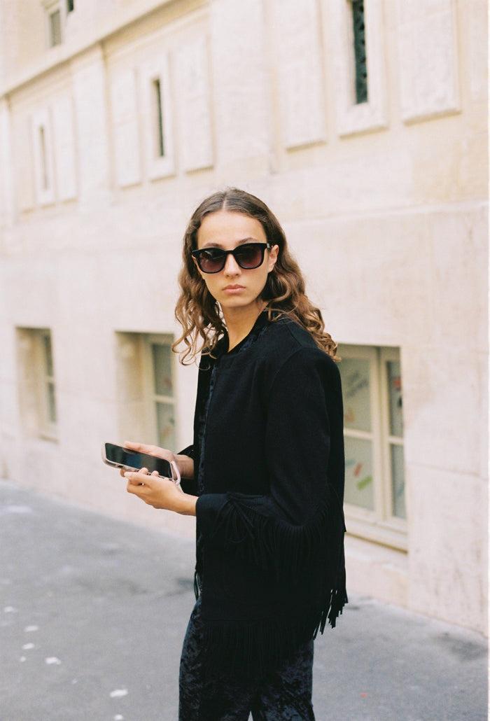 Bizance Paris VESTE VIOLETTE