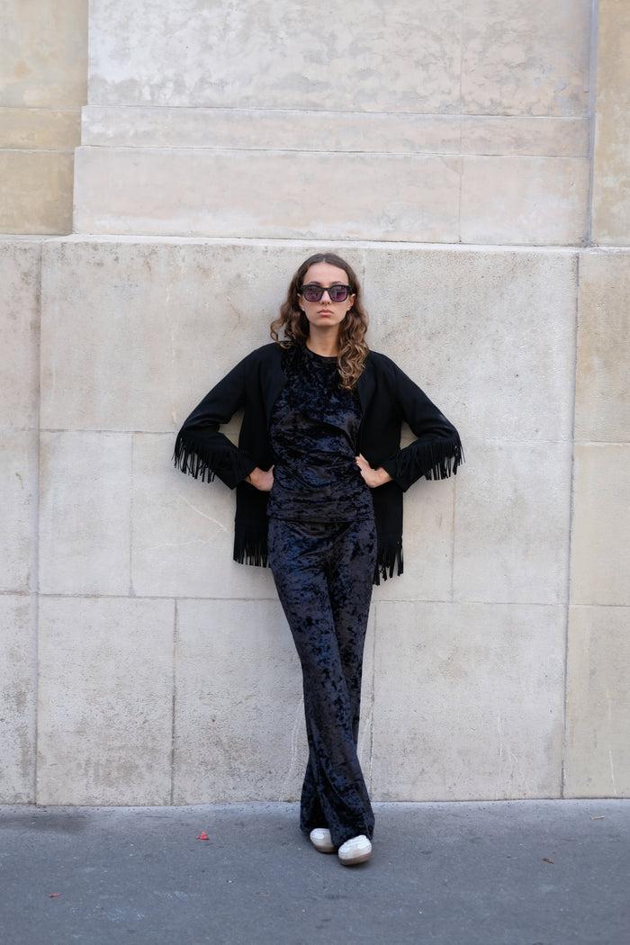 bizance paris VESTE VIOLETTE