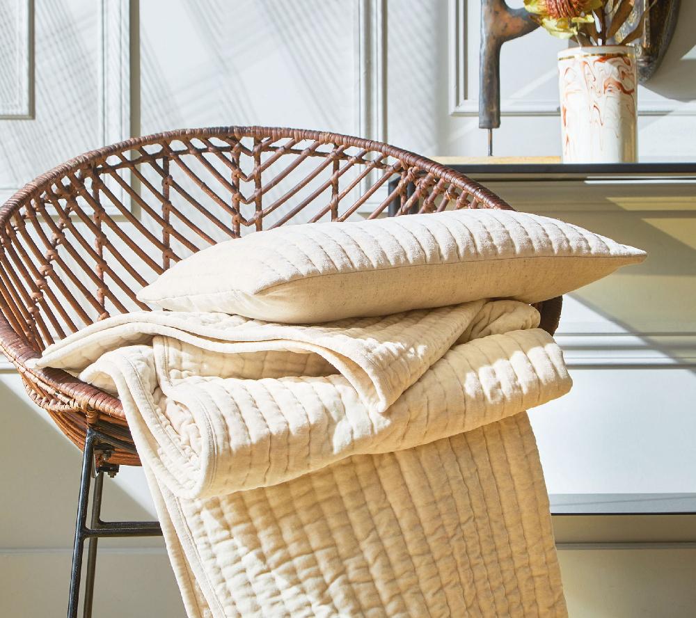 blanc des vosges EDREDON TIBET ECRU