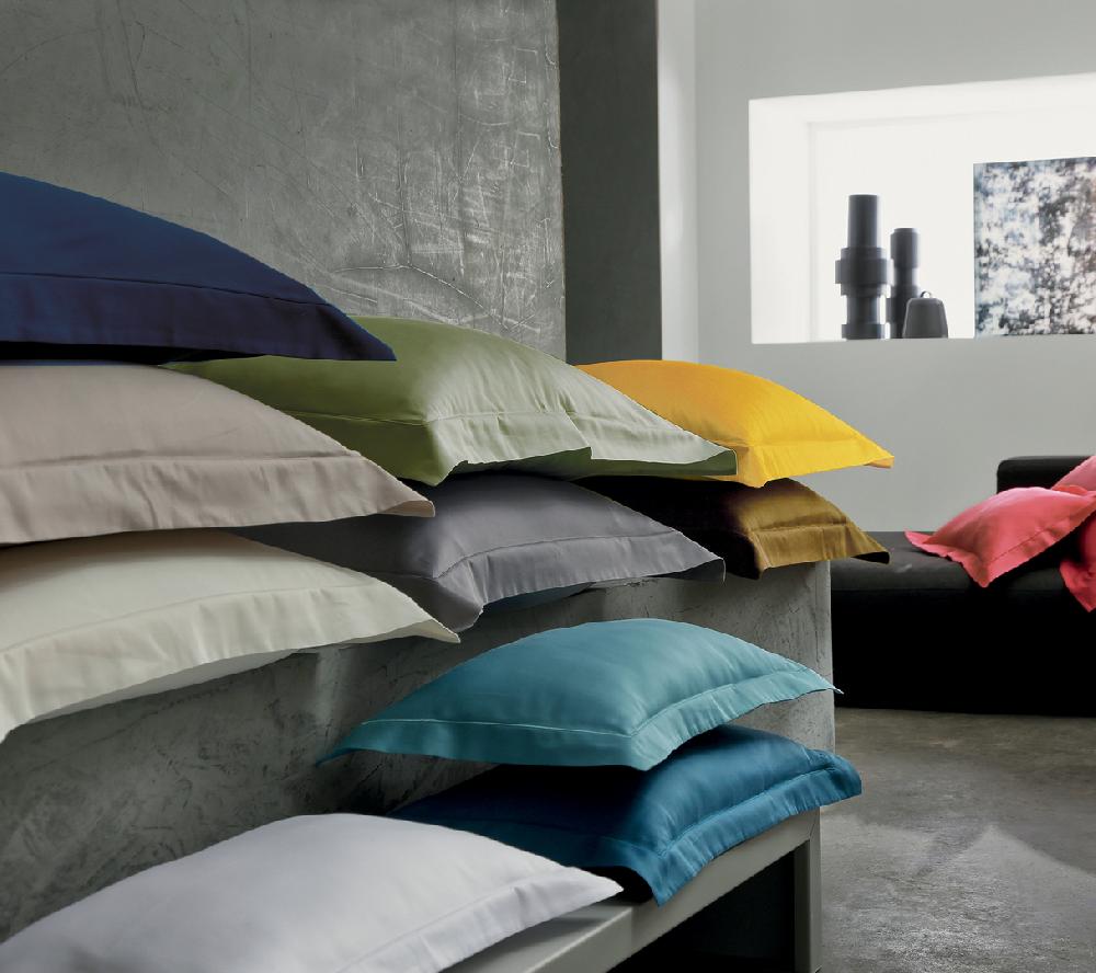 blanc des vosges ENSEMBLE UNI SATIN BLANC