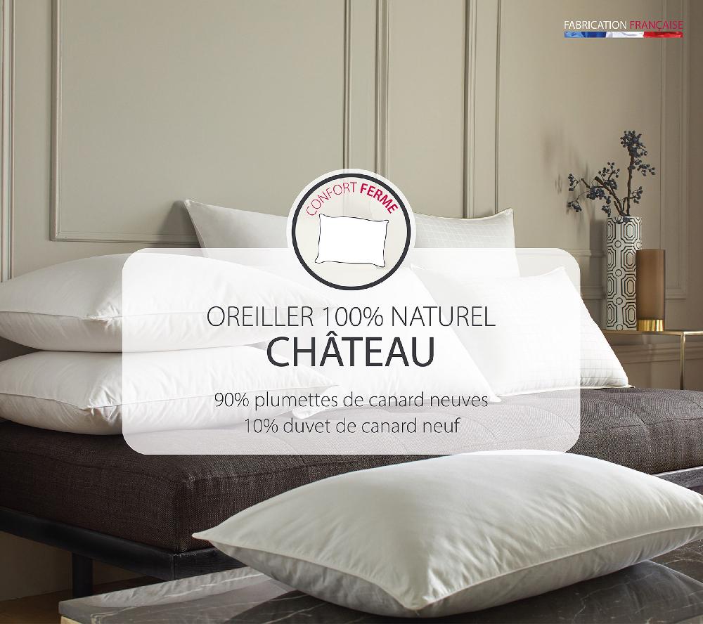 blanc des vosges OREILLER NATUREL CHATEAU