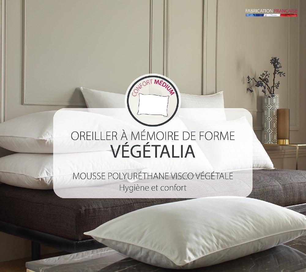 blanc des vosges OREILLER SYNTHETIQUE VEGETALIA