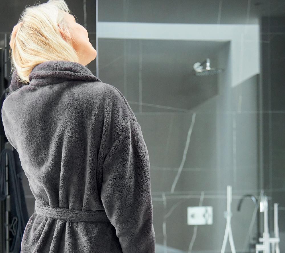 Blanc Des Vosges PEIGNOIR ATHENA ANTHRACITE
