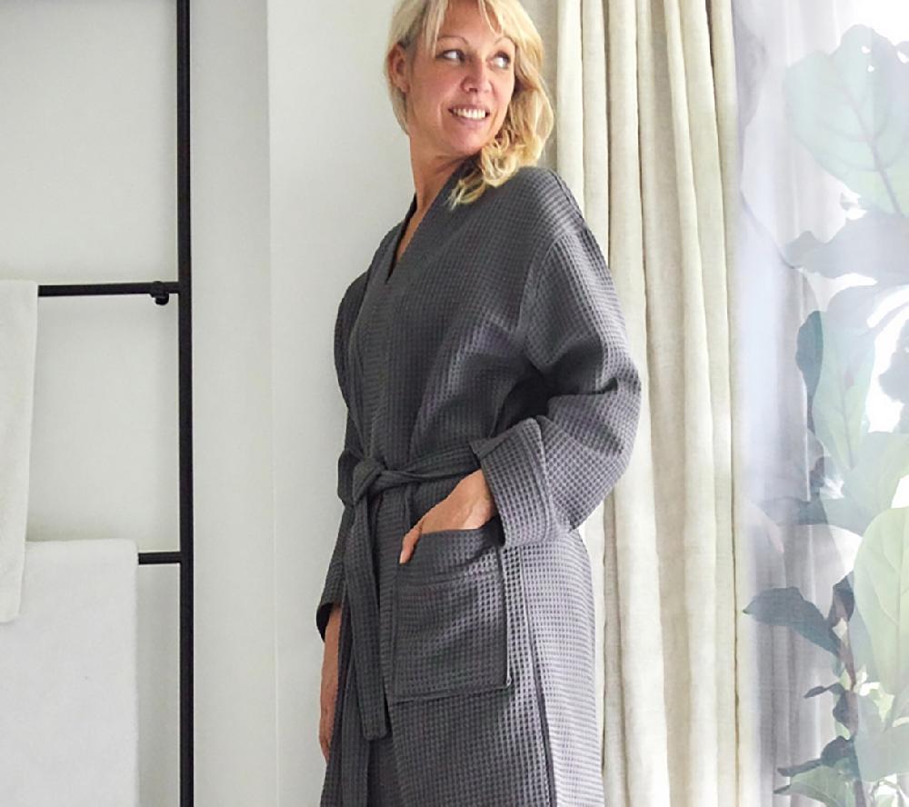 blanc des vosges PEIGNOIR MANOIR ANTHRACITE