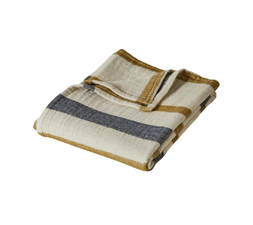 Blanc Des Vosges PLAID ALIZES OLIVE