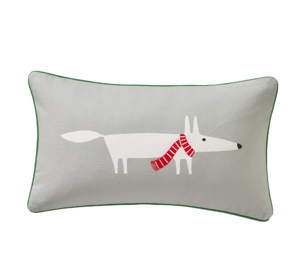 Blanc Des Vosges ENSEMBLE ENVELOPPE COUSSIN FOXY PERLE