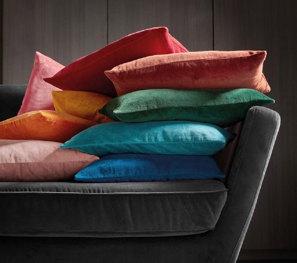 Blanc Des Vosges ENSEMBLE ENVELOPPE COUSSIN PACHA CELADON