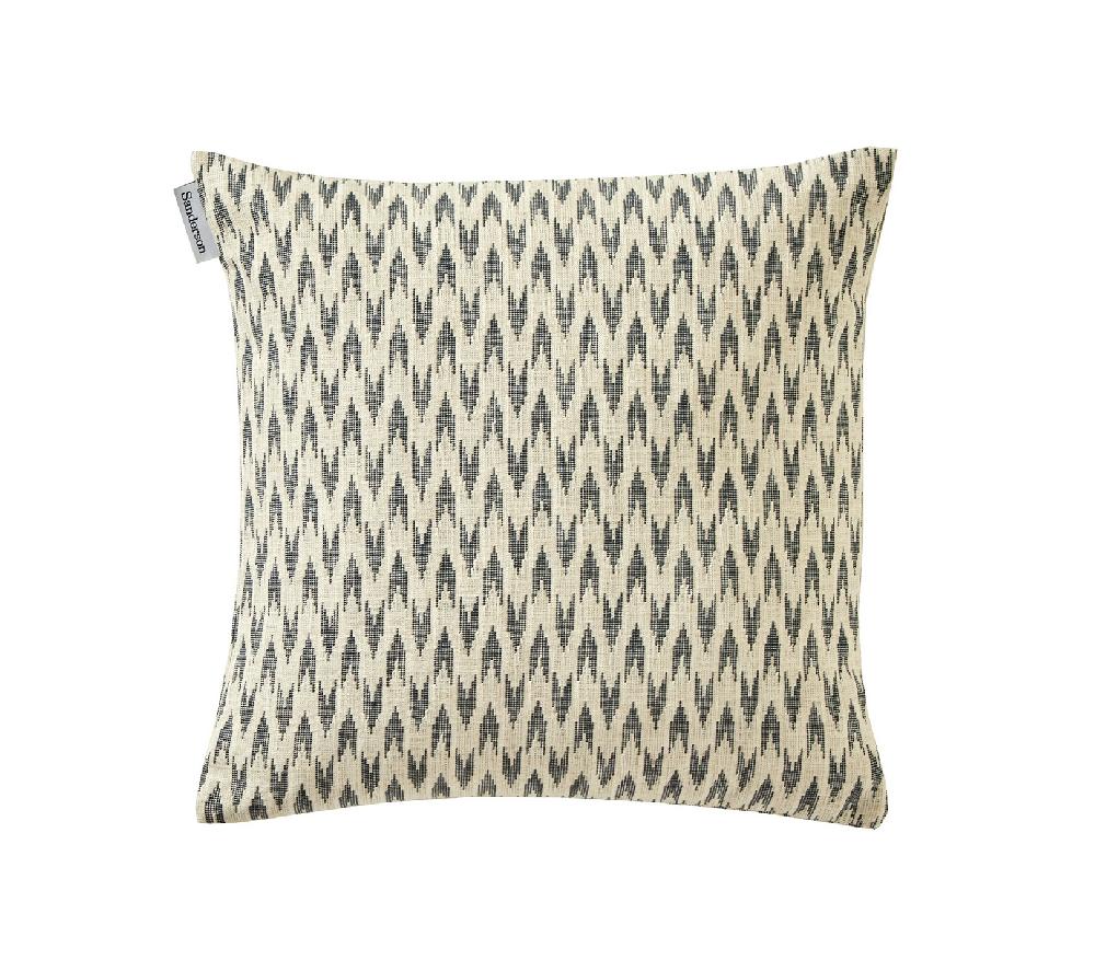 Blanc Des Vosges ENSEMBLE ENVELOPPE COUSSIN RIVIERA NAVY