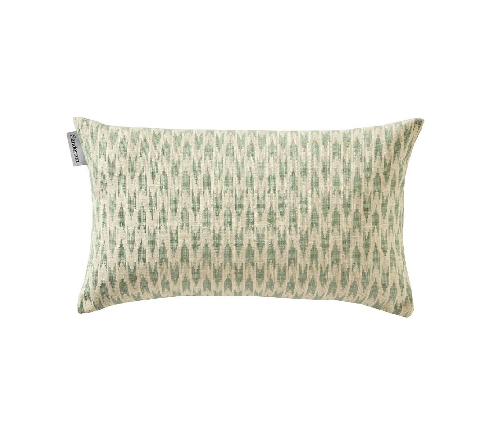 Blanc Des Vosges ENSEMBLE ENVELOPPE COUSSIN RIVIERA SAUGE