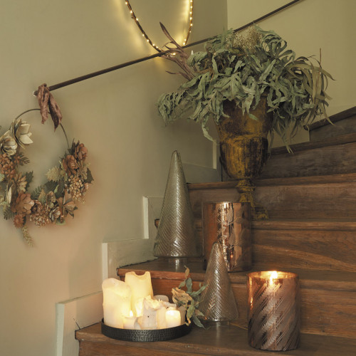 Blanc D'ivoire Arbre Décoratif - Grand Modèle