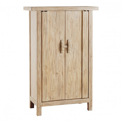 Blanc D'ivoire Buffet BAO En Orme Recyclé - Naturel