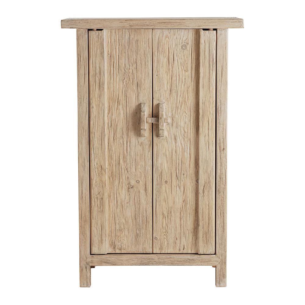 blanc d'ivoire Buffet BAO en orme recyclé - Naturel