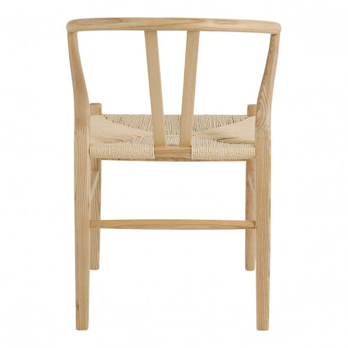 Blanc D'ivoire Chaise NJORD - Bois Blond