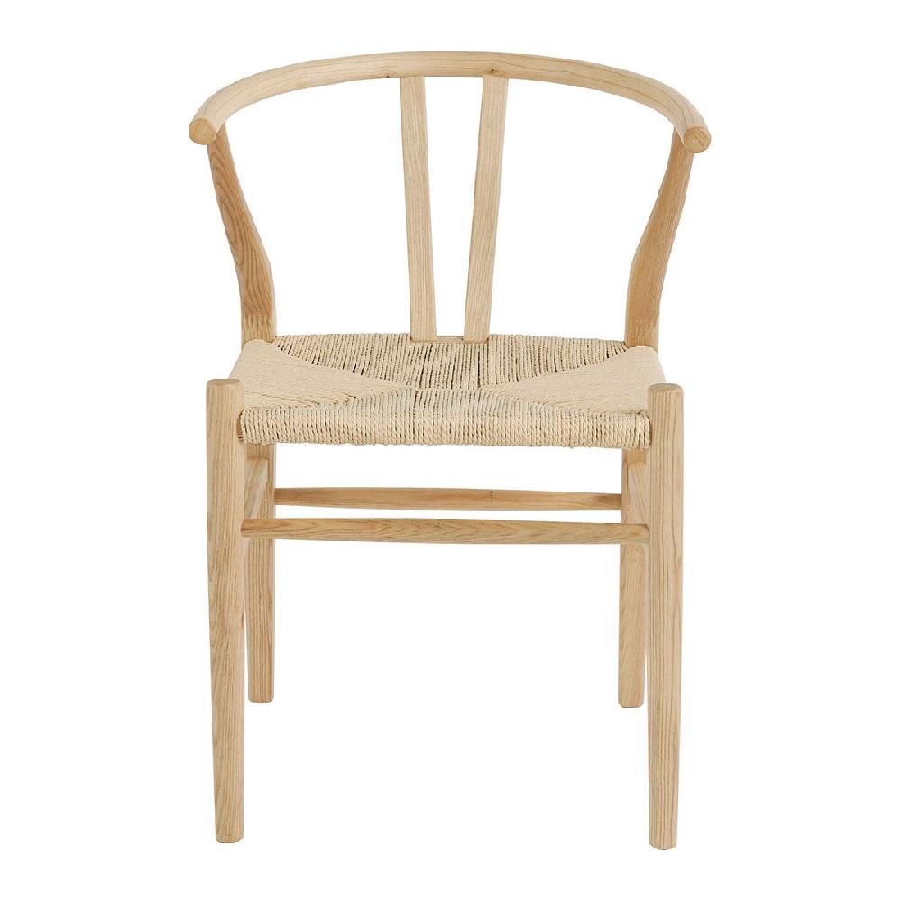 blanc d'ivoire Chaise NJORD - Bois blond blanc d'ivoire Chaise NJORD - Bois blond