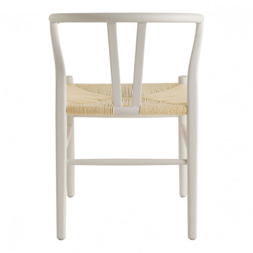 Blanc D'ivoire Chaise NJORD - Frêne Blanc