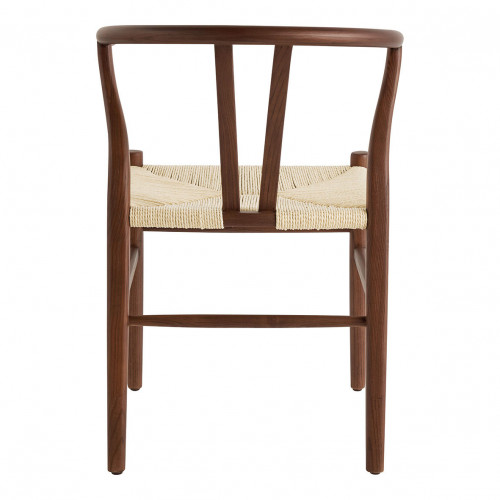 Blanc D'ivoire Chaise NJORD - Noyer