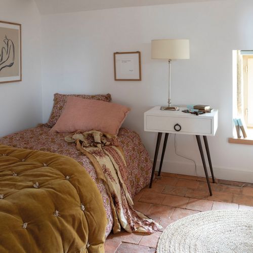 Blanc D'ivoire Chevet LOLA Blanc