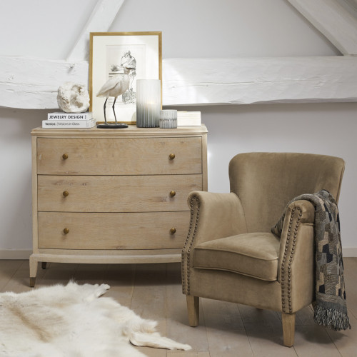 Blanc D'ivoire Commode INÈS Blanchi