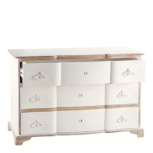 Blanc D'ivoire Commode SOPHIE Blanc