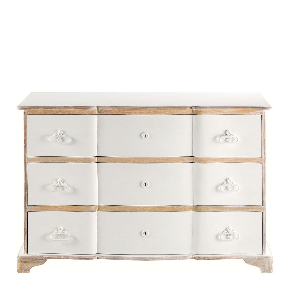 blanc d'ivoire Commode SOPHIE blanc