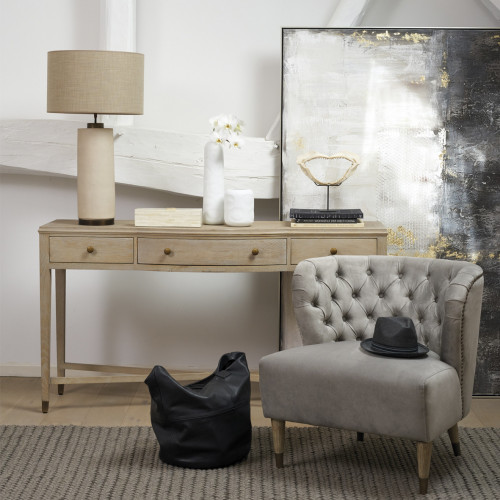 Blanc D'ivoire Console INÈS Blanchi