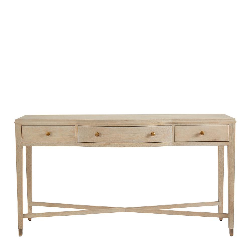 blanc d'ivoire Console INÈS blanchi