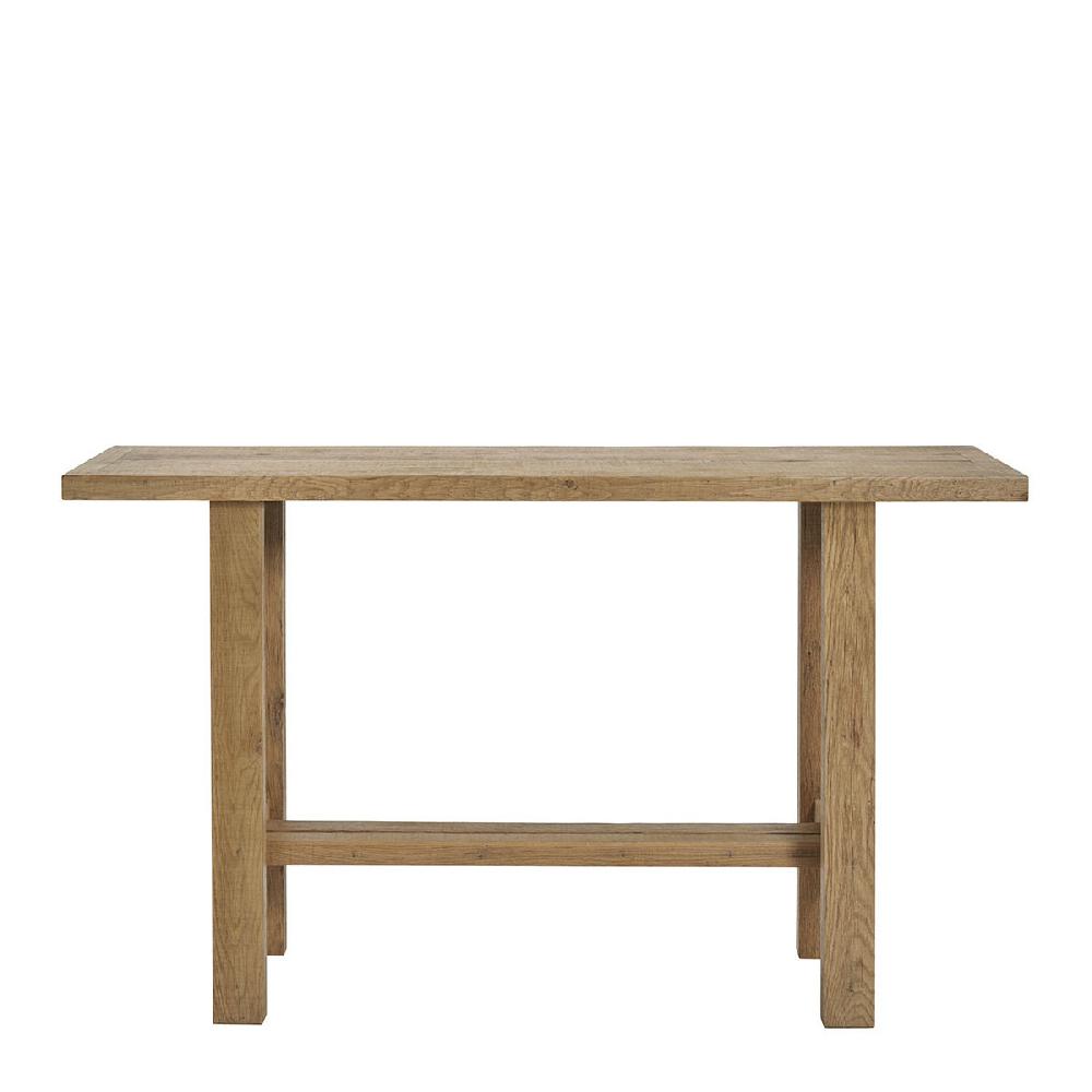 blanc d'ivoire Console MARCELLE en chêne clair