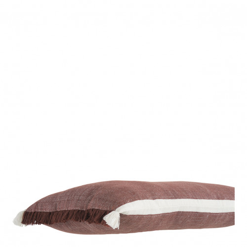 Blanc D'ivoire Coussin Astrid Terracotta