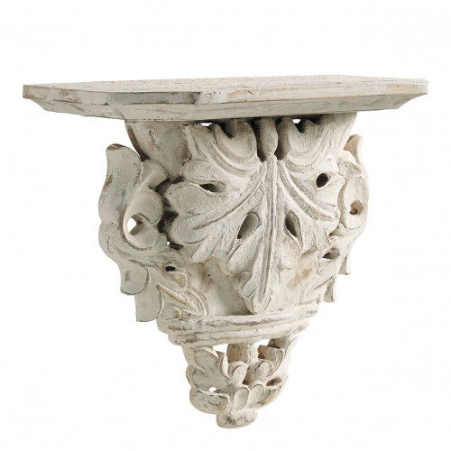 Blanc D'ivoire Étagère Murale APOLLINE