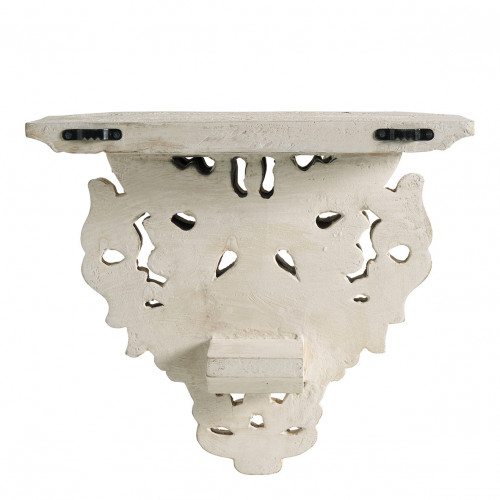 Blanc D'ivoire Étagère Murale APOLLINE