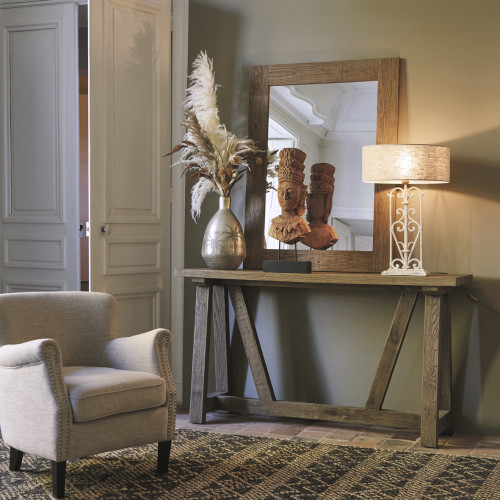 Blanc D'ivoire Fauteuil Claude Beige