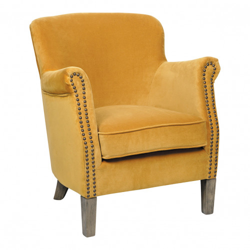 Blanc D'ivoire Fauteuil CLAUDE Safran